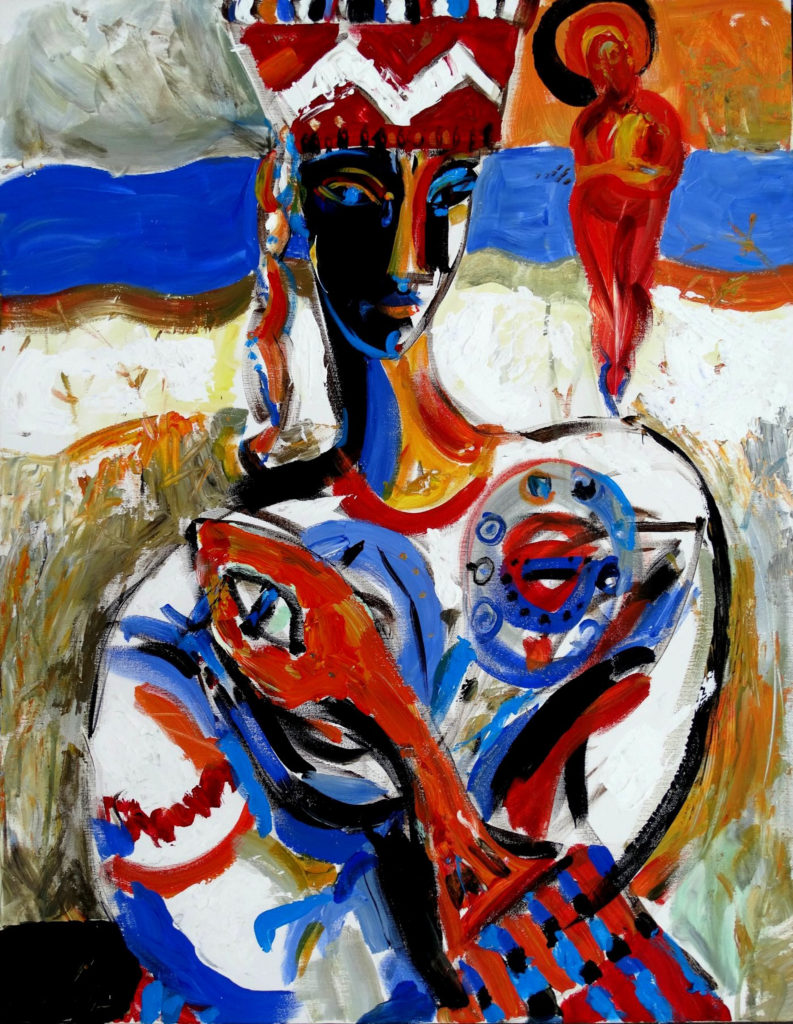 Daughter of Nations, artwork by Ieva Caruka