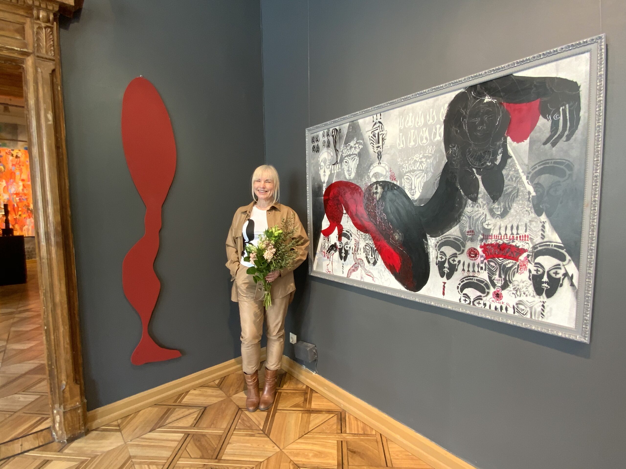 Solo exhibiton at Liepaja museum
